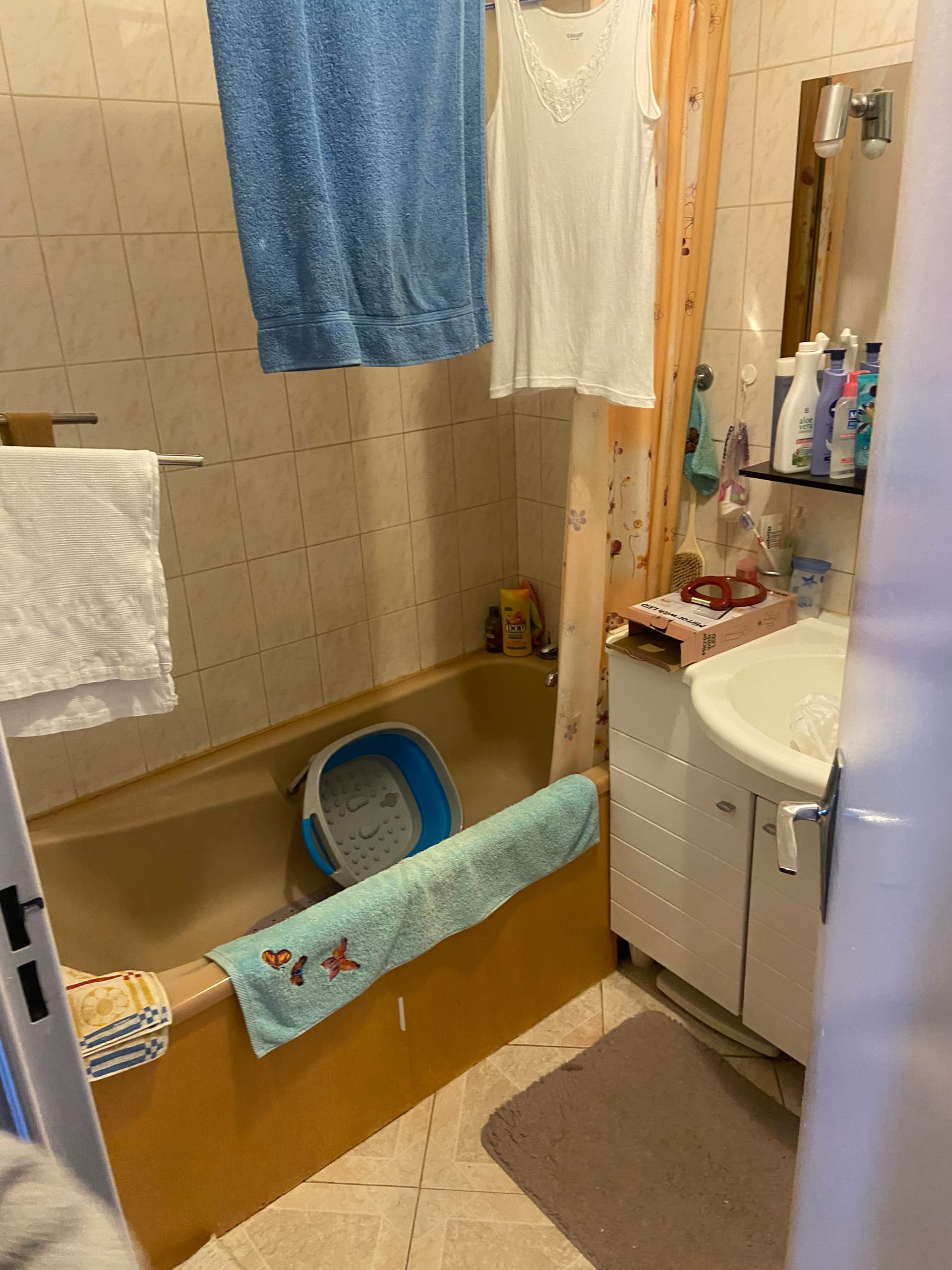 Avant rénovation salle de bain